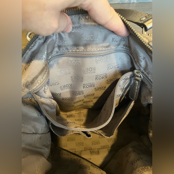 Michael Kors Metallic Purse - Picture 11 of 17